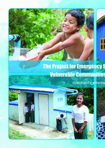 The Project for Emergency Support to Poor and Vulnerable Communities in Ethnic Areas (Photo Book) - Cover