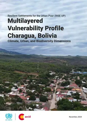 Cover of the Multilayered Vulnerability Profile. Charagua Bolivia