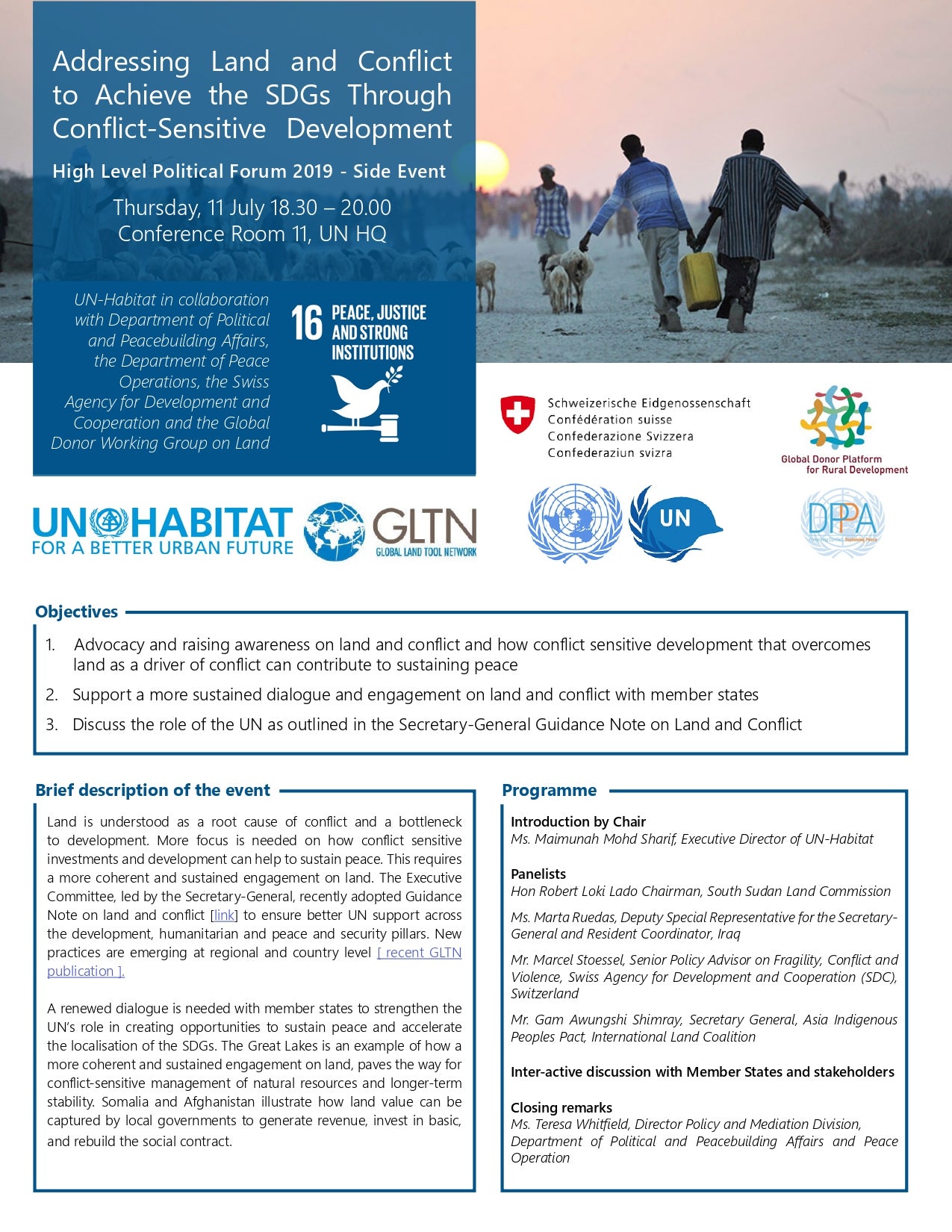 HLPF side event flyer