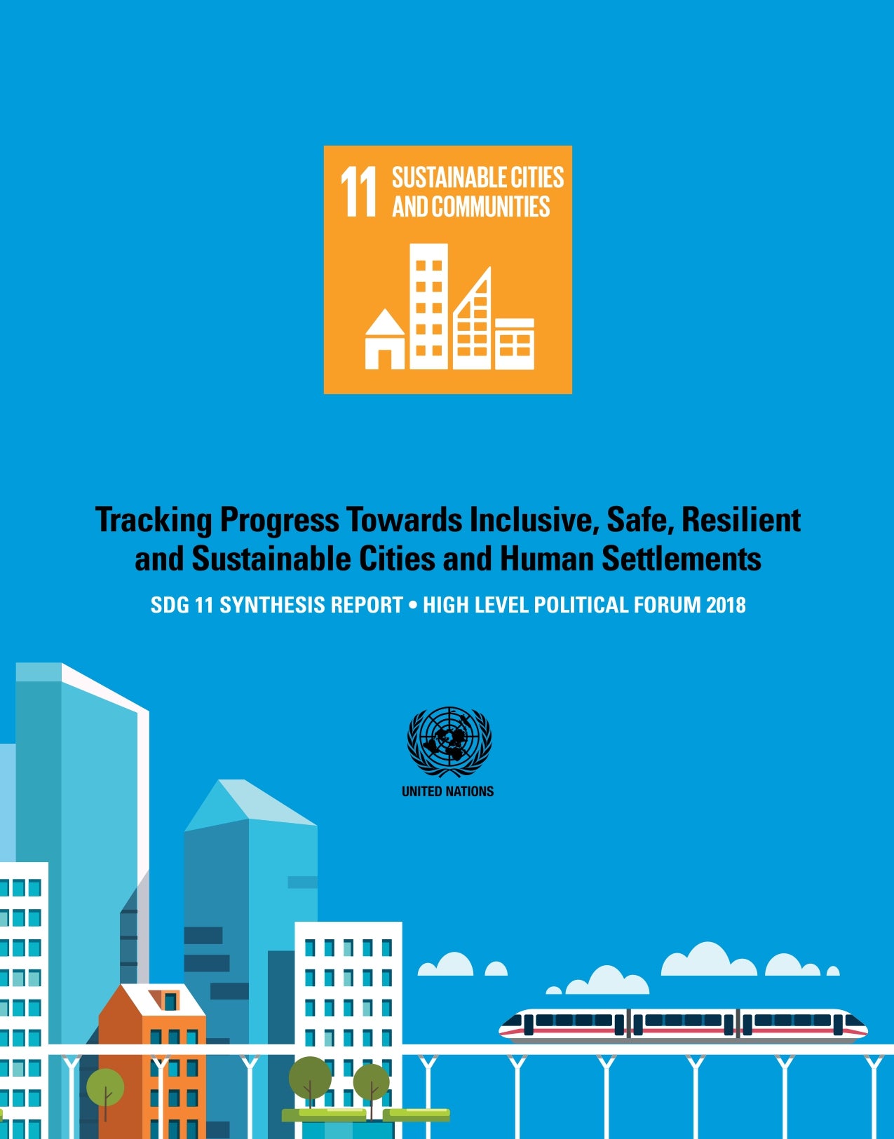 SDG 11 Sythesis Report 2018 cover image