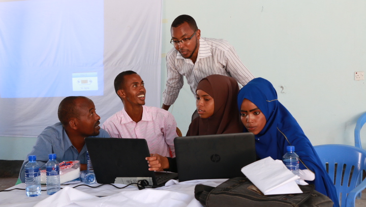 ICT training in Somalia