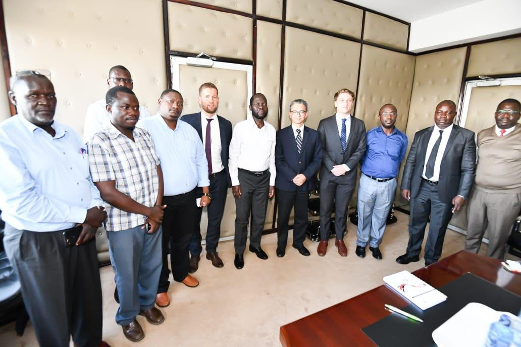 UEFB Team with Kisumu Governor and his officials