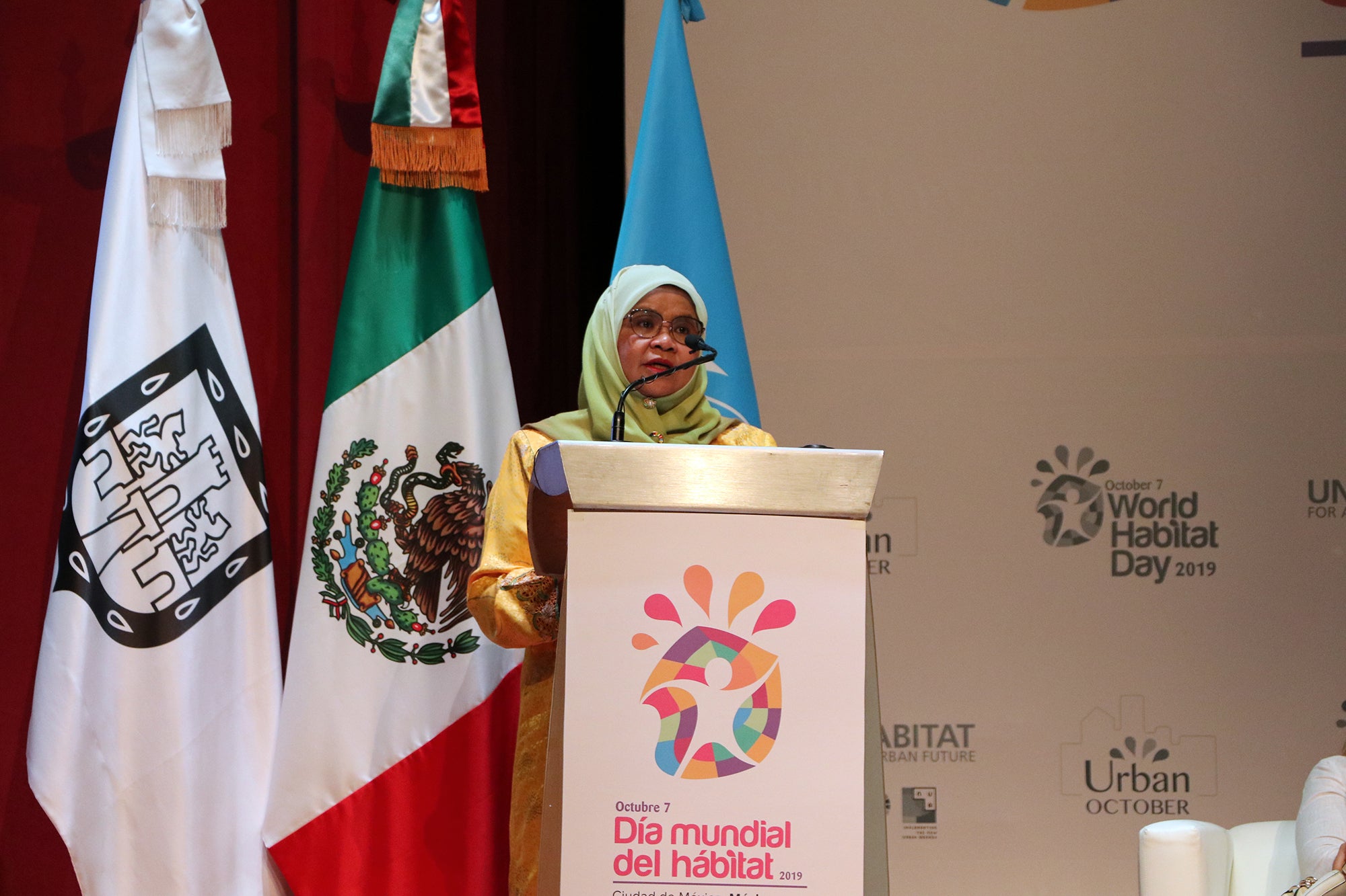 The Executive Director of UN-Habitat, Ms. Maimunah Mohd Sharif,