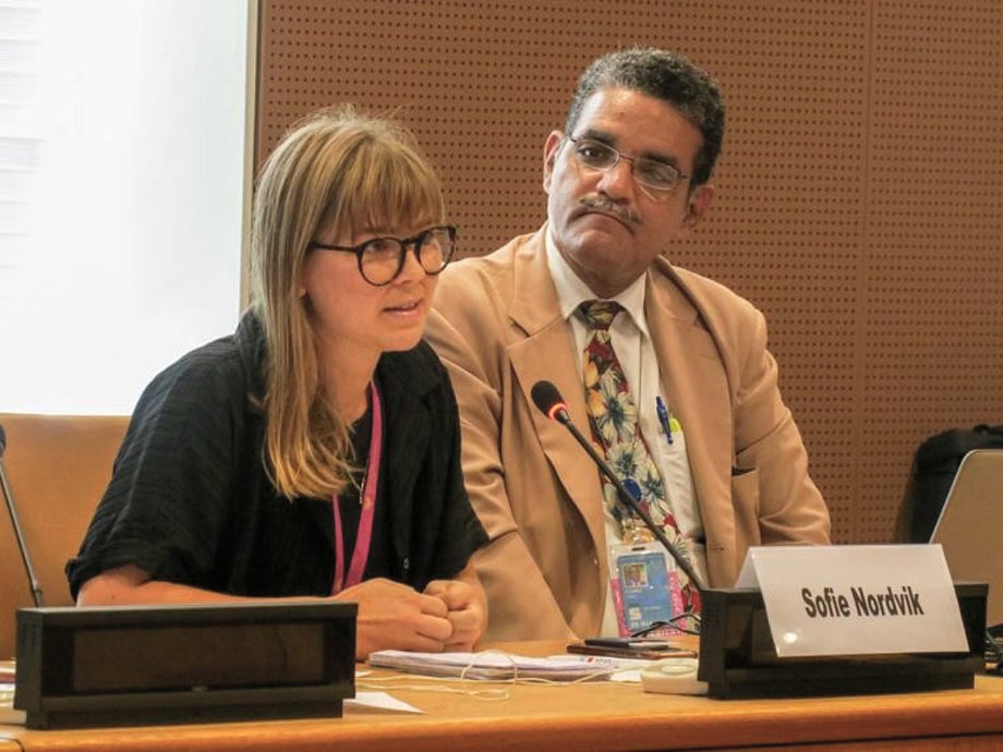 Sofie Nordvik, Norwegian youth delegate