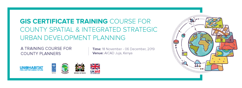 GIS certificate training course for county spatial & integrated strategic urban development planning