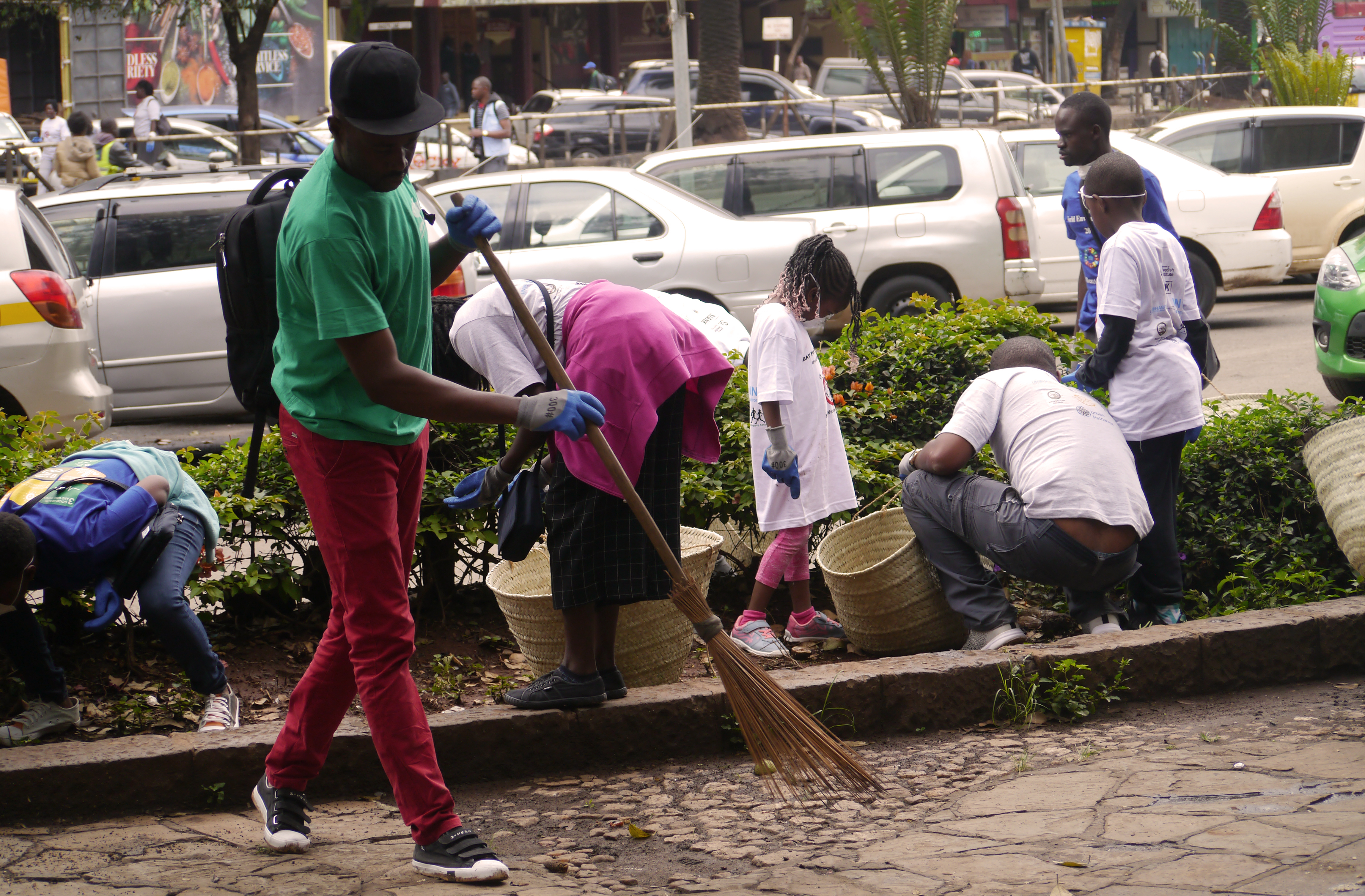 UN-Habitat promotes a cleaner Nairobi through a Plogging Event to beat plastic pollution