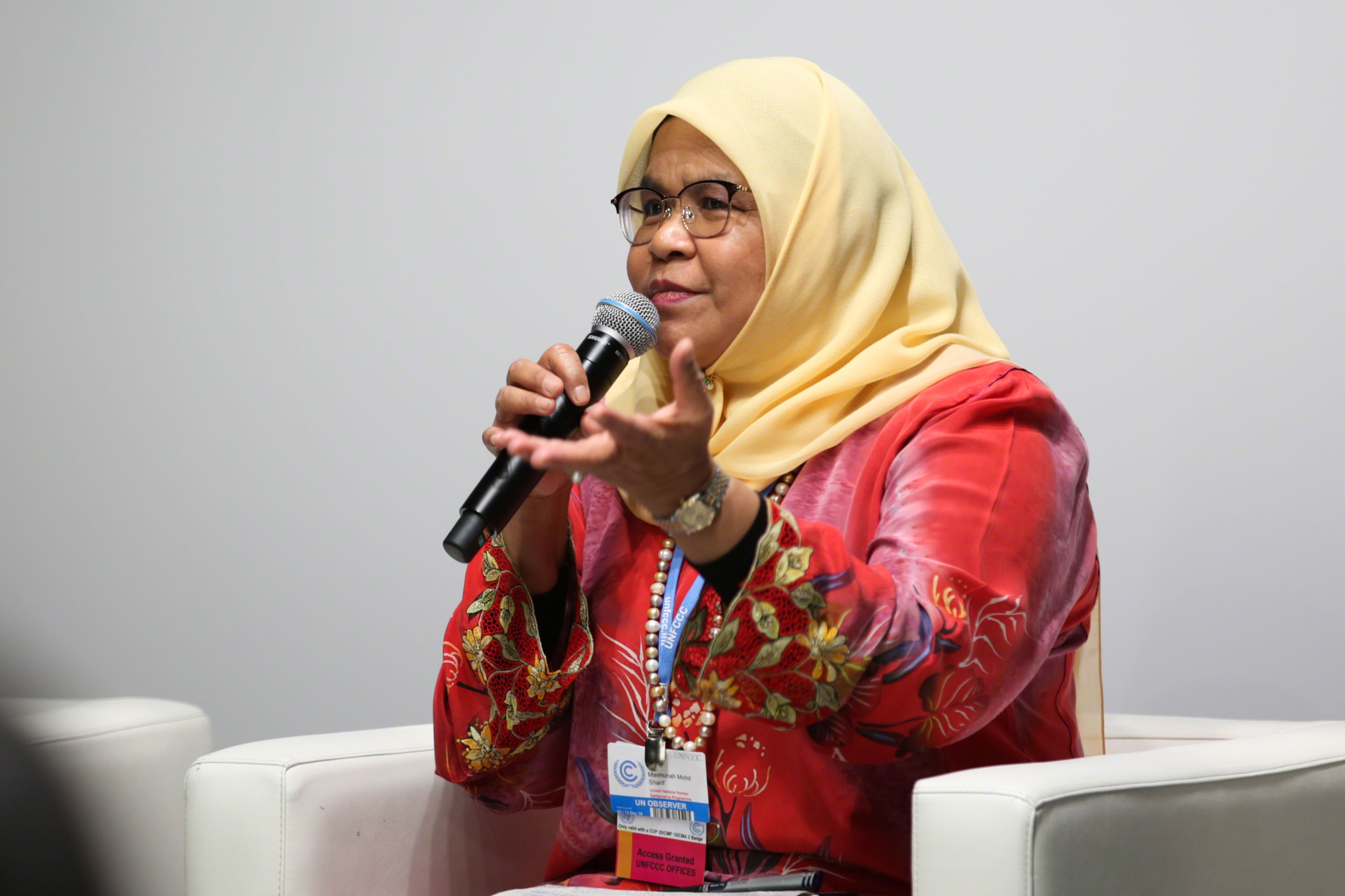 The Executive Director of UN-Habitat, Ms. Maimunah Mohd Sharif,