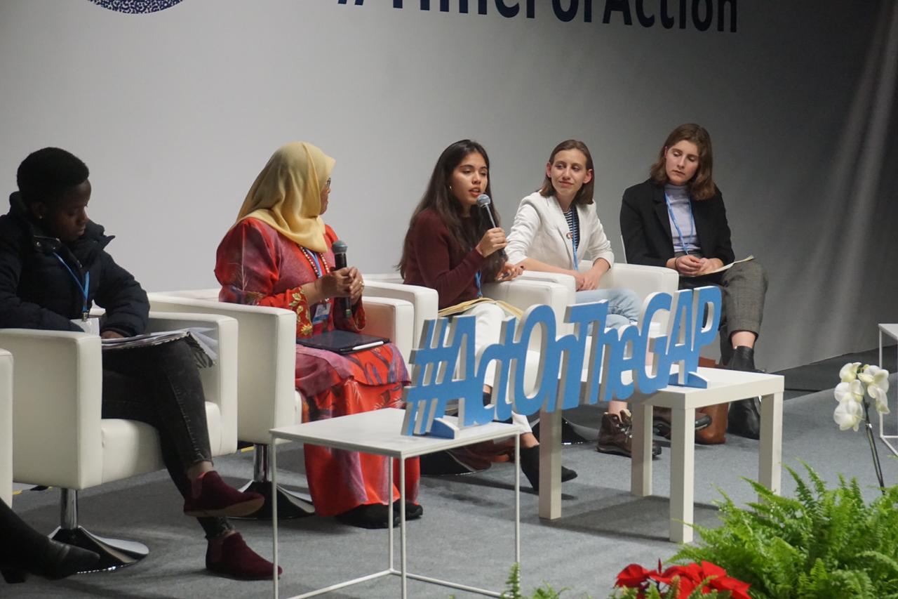 The climate changemakers discussion at COP 25