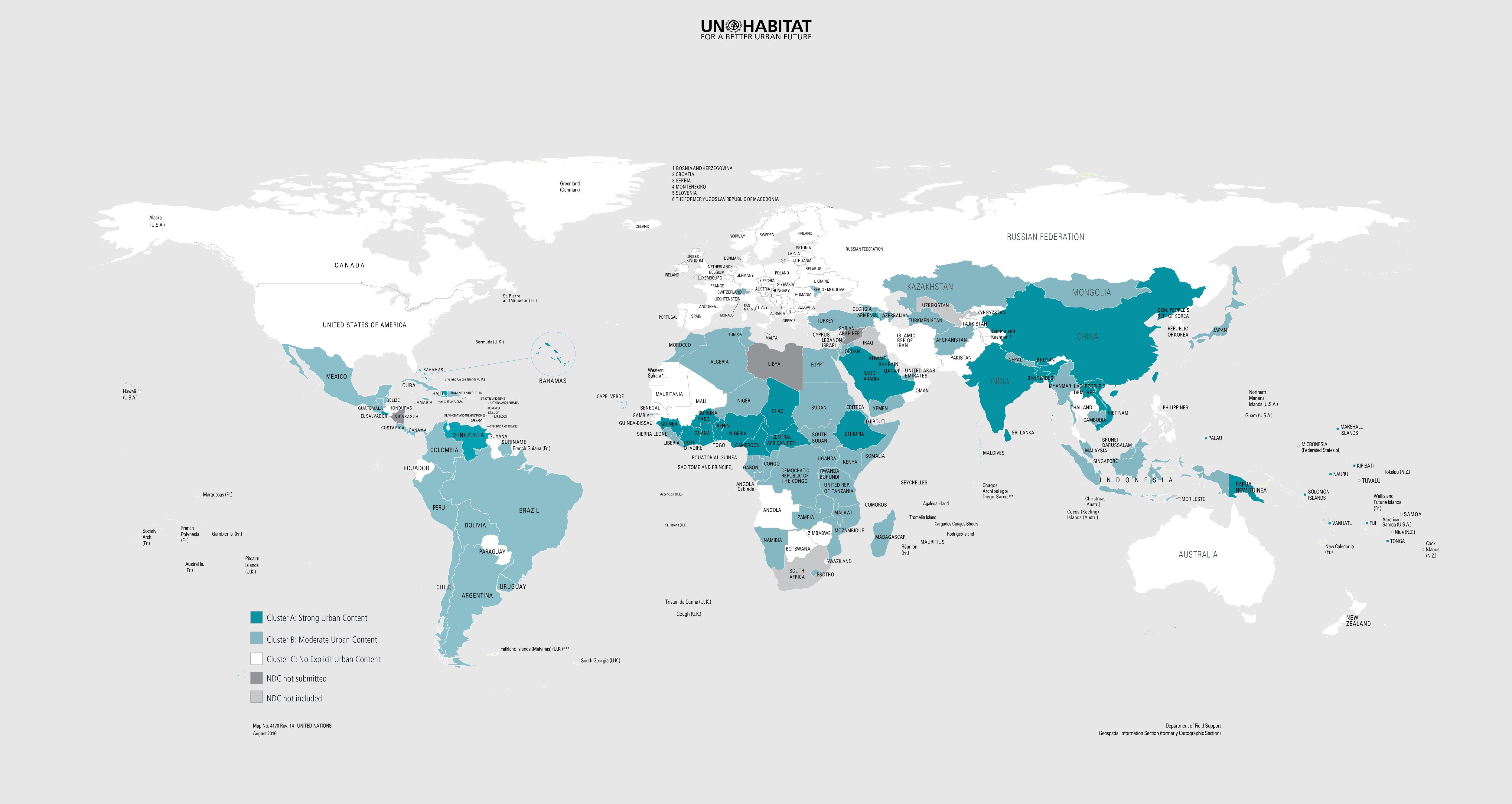 NDC map