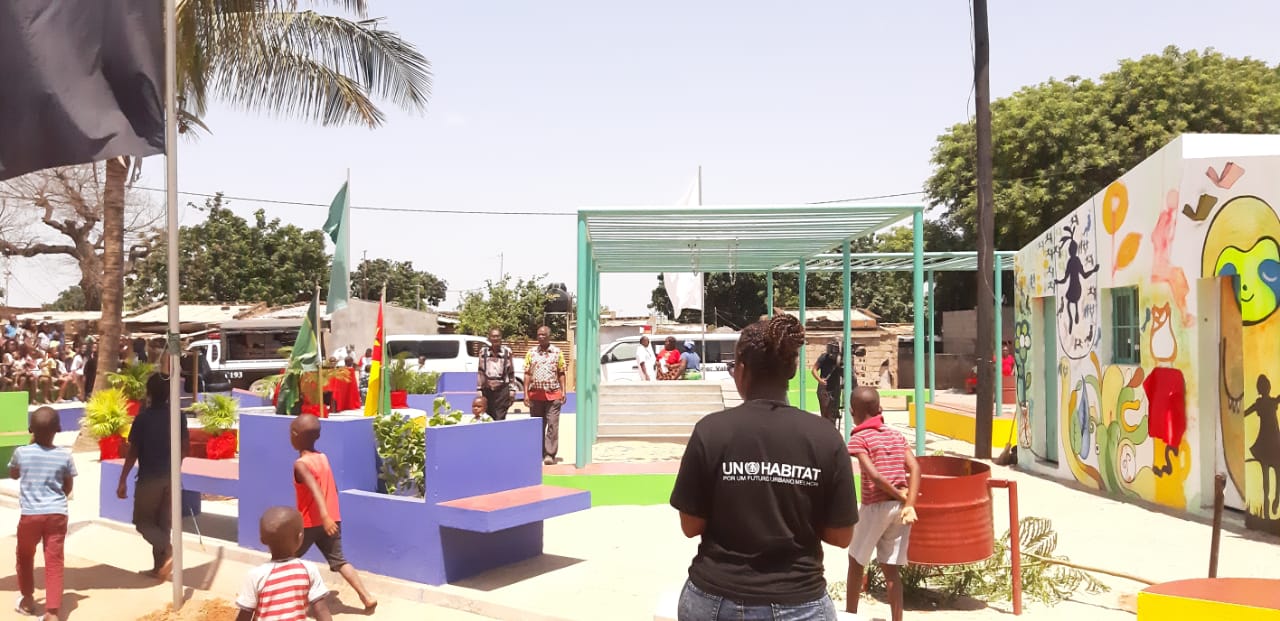 Public Space 'FeliCIDADE das Crianças' in Maxaquene D neighbourhood, Maputo