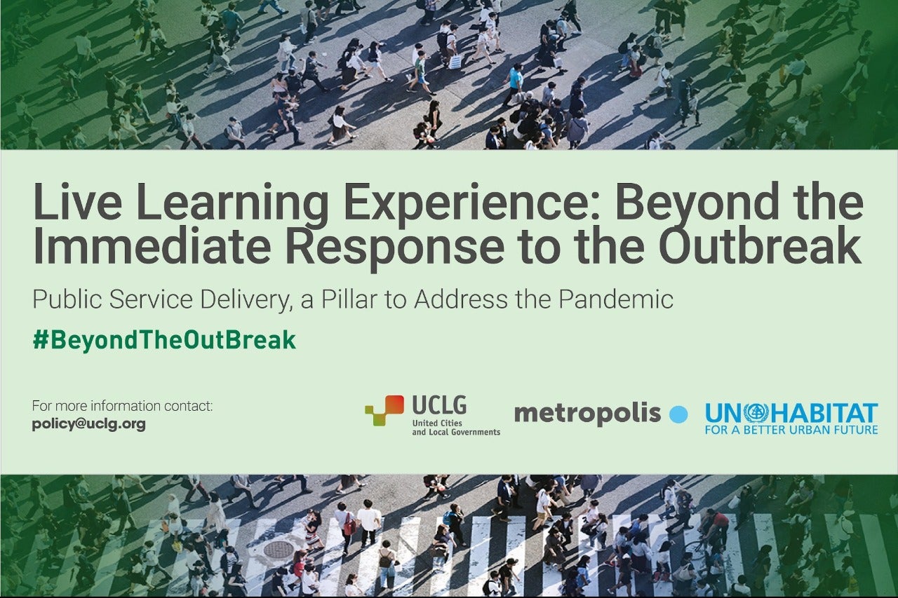 #BeyondTheOutbreak: A Live Learning Experience on the value of public services provision in response to crises