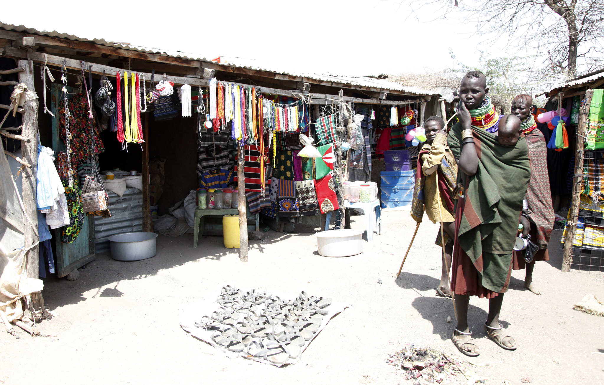 Market in Kakuma: increasing local economic inclusion