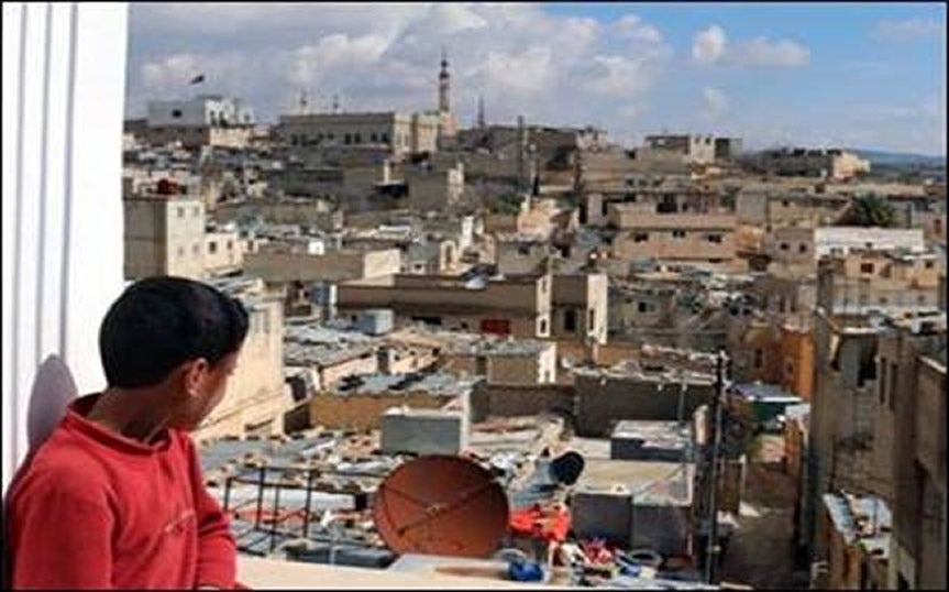 Figure 3: Jerash refugee camp - known locally as Gaza camp - Located 5km from the famous Roman ruins of Jerash - home to approximately 30,000 registered Palestinian refugees.