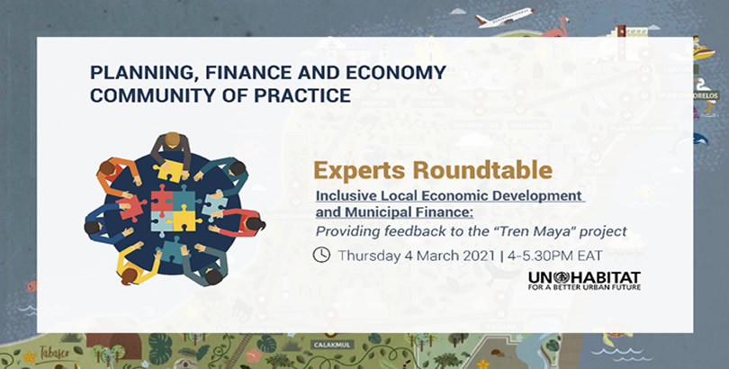 Experts Roundtable Session: municipal finance and local economic development 