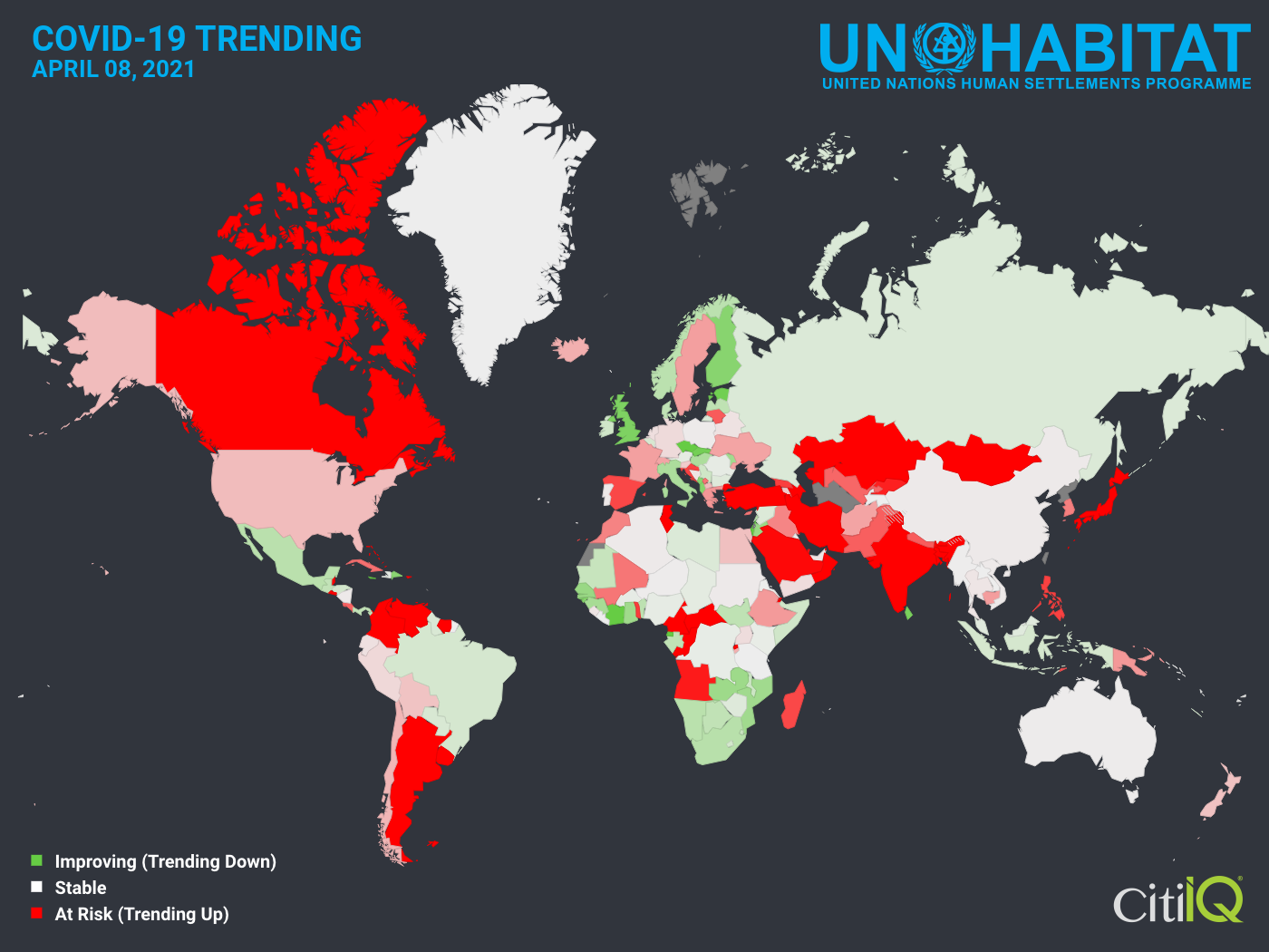 Un Habitat S Covid 19 Platform Tracks Third Wave Un Habitat