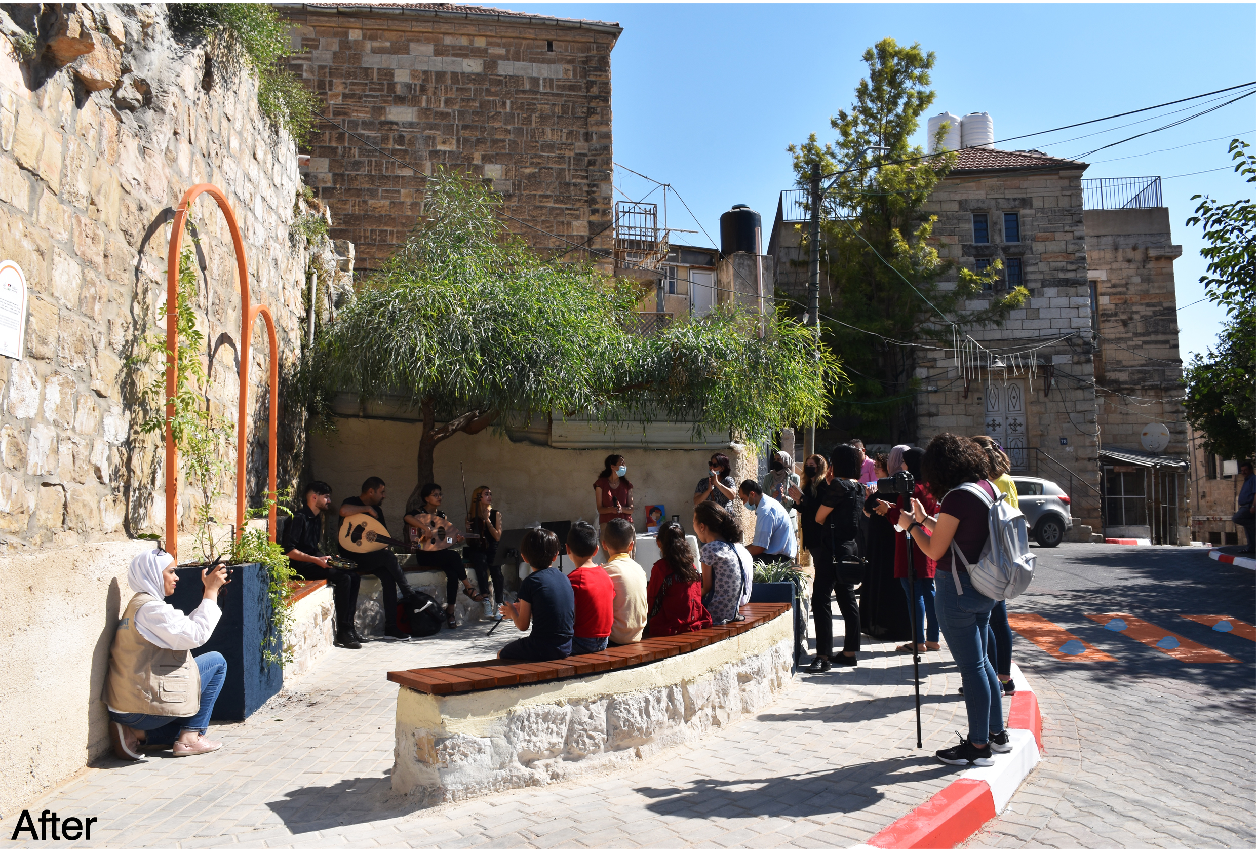 Vernacular architecture gives impetus for social gathering space for women in Ramallah