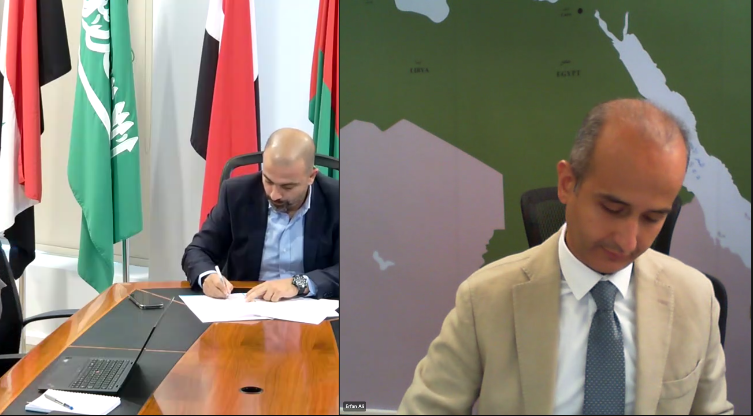 UNEP Regional Office for West Asia & UN-Habitat Regional Office of Arab States sign Letter of Agreement to work on promoting cities climate adaptation and green recovery and reconstruction
