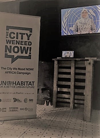 Youth at Nairobi’s biggest informal settlement engage in UN-Habitat’s The City We Need Now! campaign