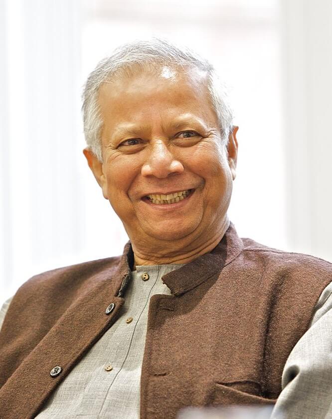 Muhammad Yunus Co-founder and Chairman, Yunus Environment Hub