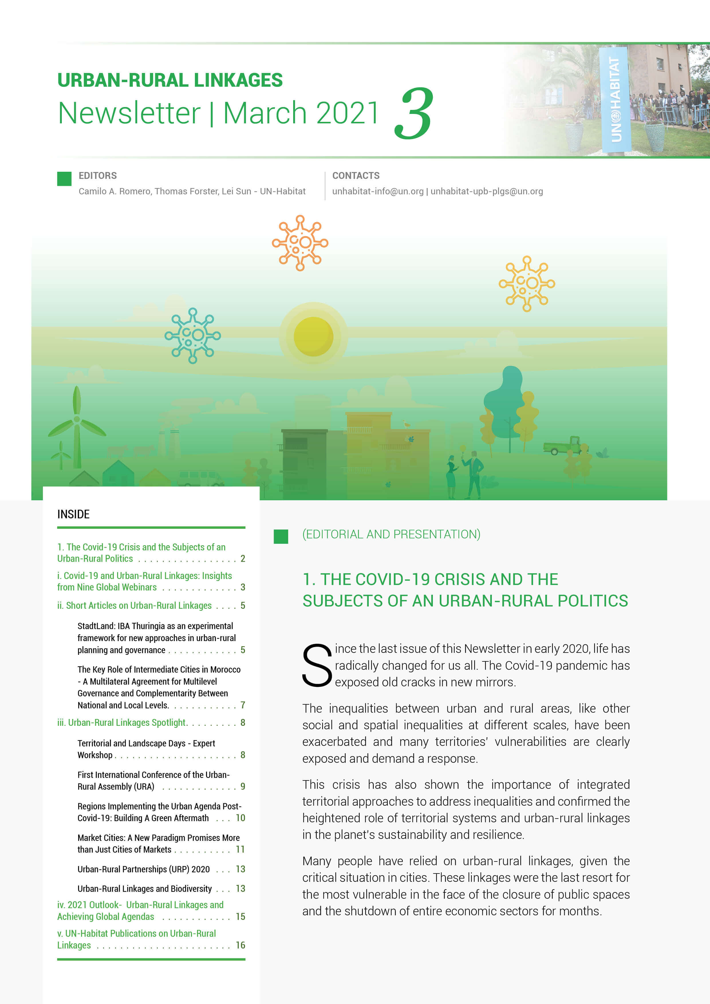 COVID-19 and territorial resilience Edition 3 March 2021