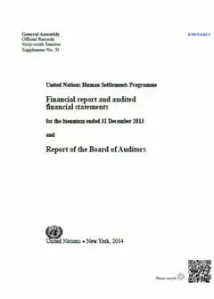 2013 UN-Habitat Audited Financial Statements - cover