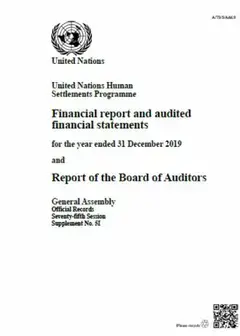 2019 UN-Habitat Audited Financial Statements