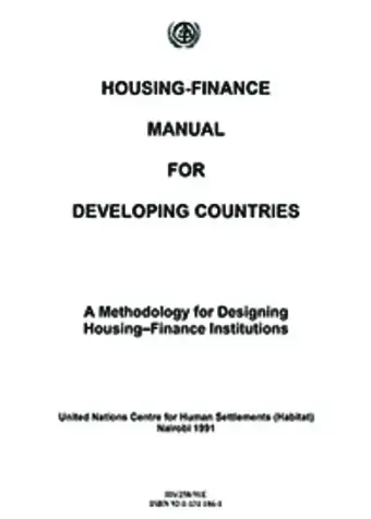 Housing Finance Manual for Dev