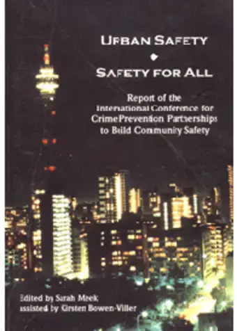 Report Urban Safety - Safety f