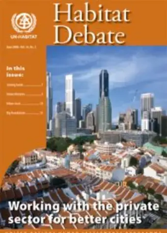 Habitat Debate Vol.14 No. 2, W
