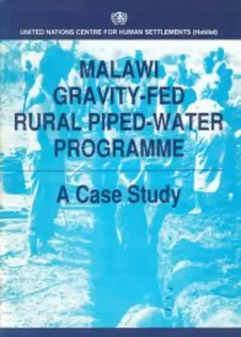 Malawi Gravity-fed Rural Piped