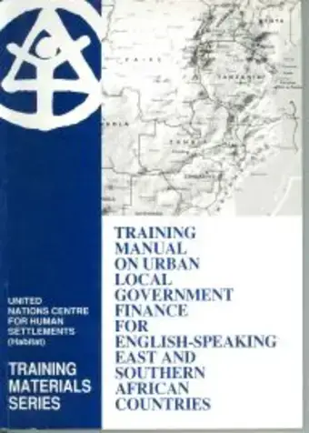 Training Manual on Urban Local