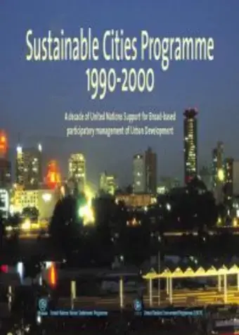 Sustainable Cities Programme 1