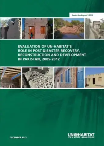 Evaluation of UN-Habitatâs R