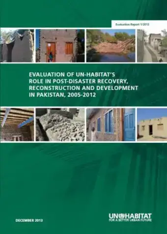 Evaluation of UN-Habitatâs R