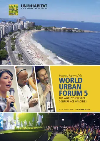 Pictorial report of the Fifth Session of the World Urban Forum - Cover image