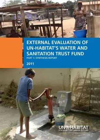 External Evaluation of UN-HABITAT’s Water and Sanitation Trust Fund – Part 1 Synthesis Report - Cover image