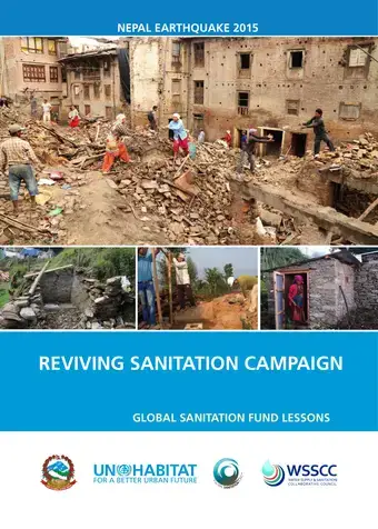 Reviving Sanitation Campaign-Nepal earthquake 2015 - Cover image