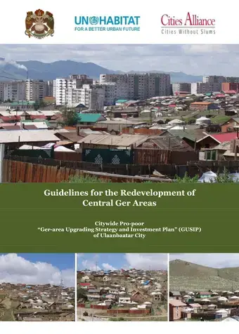 Guidelines for the Redevelopment of Central Ger area - Cover image