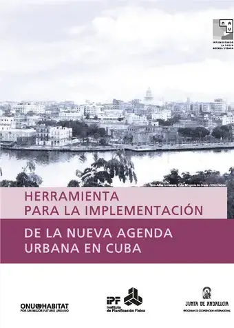 Tool for the implementation of the New Urban Agenda in Cuba - Cover image