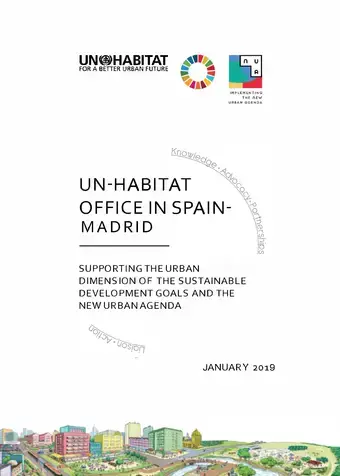 UN-Habitat Office in Spain-Madrid, Briefing - Cover image