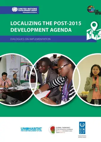 Dialogues on localizing the post-2015 development agenda-Cover image