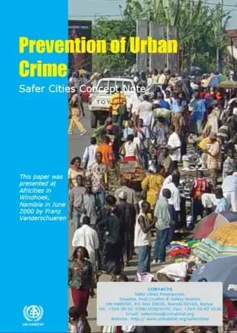 Prevention of Urban Crime: Safer Cities Concept Note