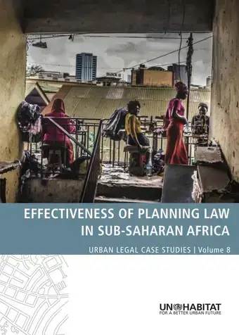 Effectiveness of Planning Law in Sub-Saharan Africa - Cover image