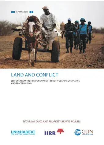 Land and Conflict: Lessons from The Field on Conflict Sensitive and Peacebuilding - Cover Image