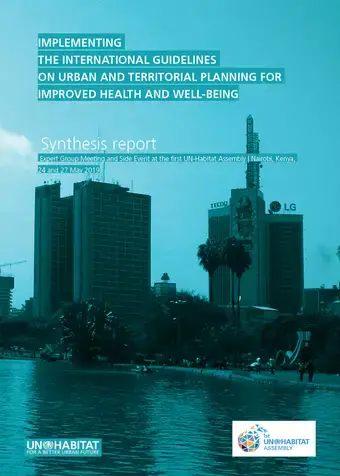 Implementing the International Guidelines on Urban and Territorial Planning for improved health and well-being