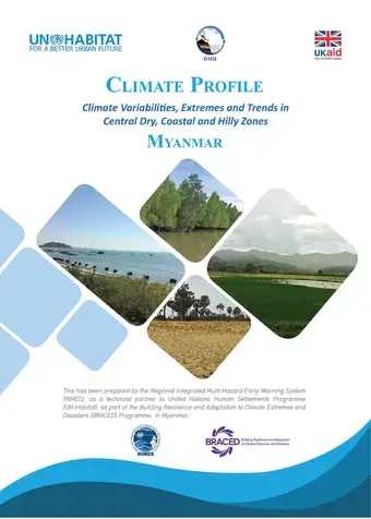 Climate Profile Myanmar (Climate Variabilities, Extremes and Trends in Central Day, Coastal and Hilly Zones)