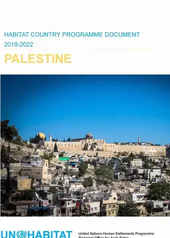 Country Programme Document 2018-2022 for Palestine Launched to Celebrate World Habitat Day