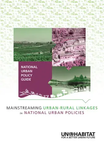 National Urban Policy Guide: Mainstreaming Urban-Rural Linkages in National Urban Policies -cover