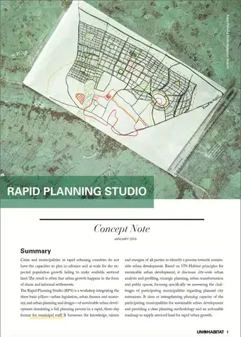 Rapid Planning Studio – Concept Note - cover