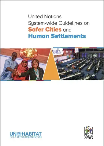 United Nations System-wide Guidelines on Safer Cities and Human Settlements - cover